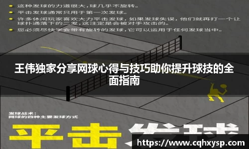 王伟独家分享网球心得与技巧助你提升球技的全面指南